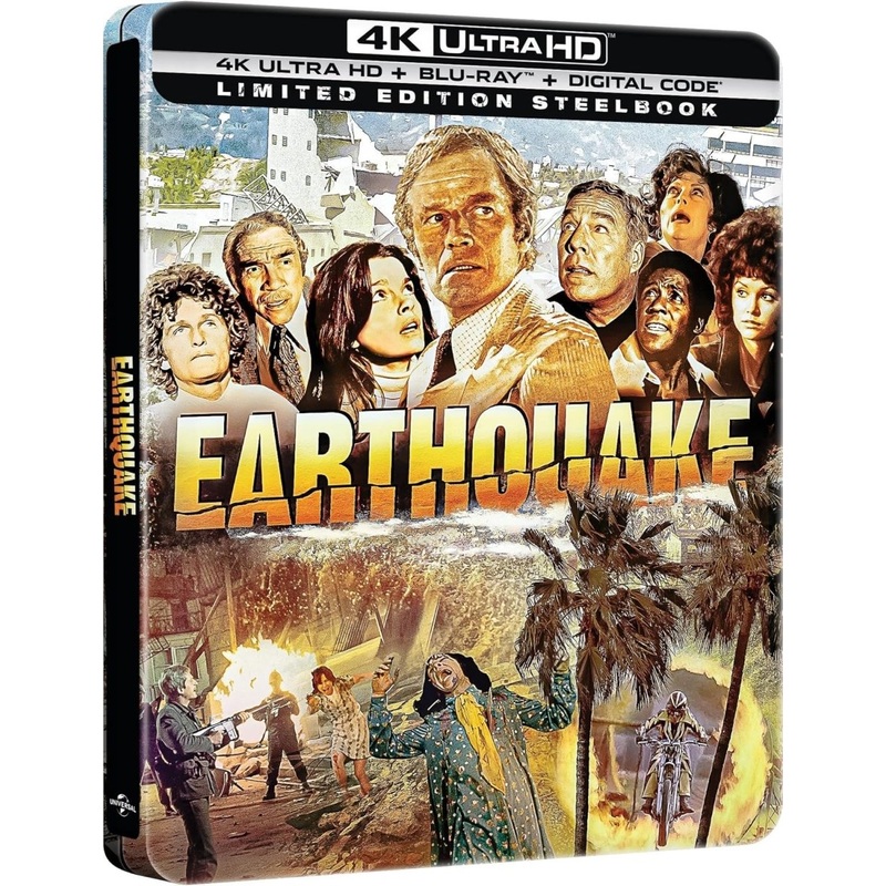 Earthquake (4K UHD, Limited Edition Steelbook)