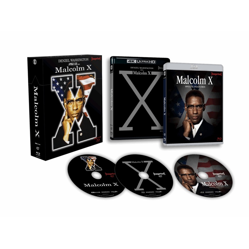 Malcolm X (4K UHD, Limited Hardbox Edition, Region Free)