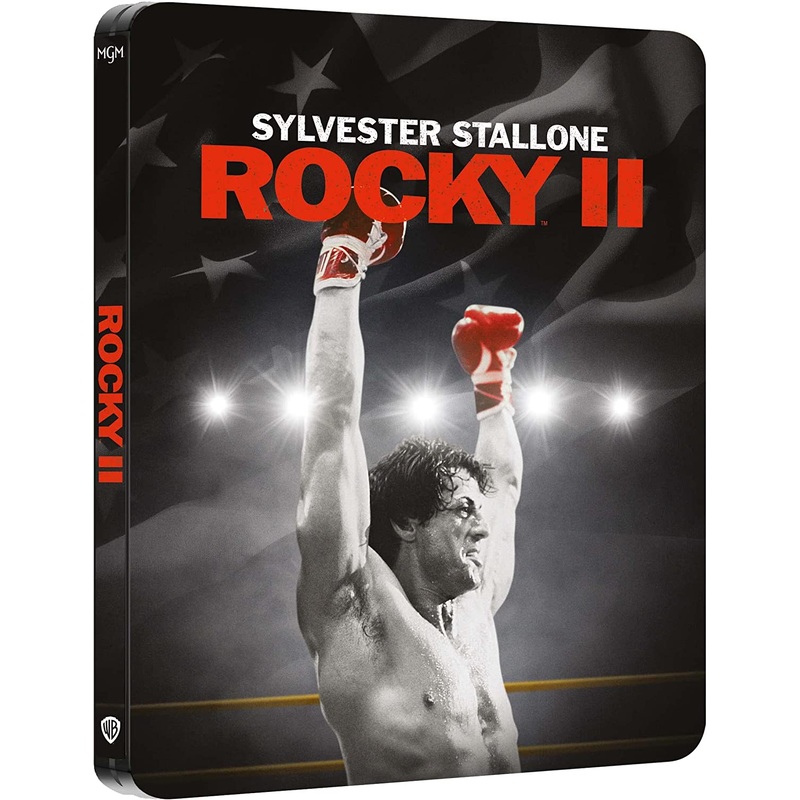 Rocky II (4K UHD Steelbook, 2 Discs, Region Free/B)