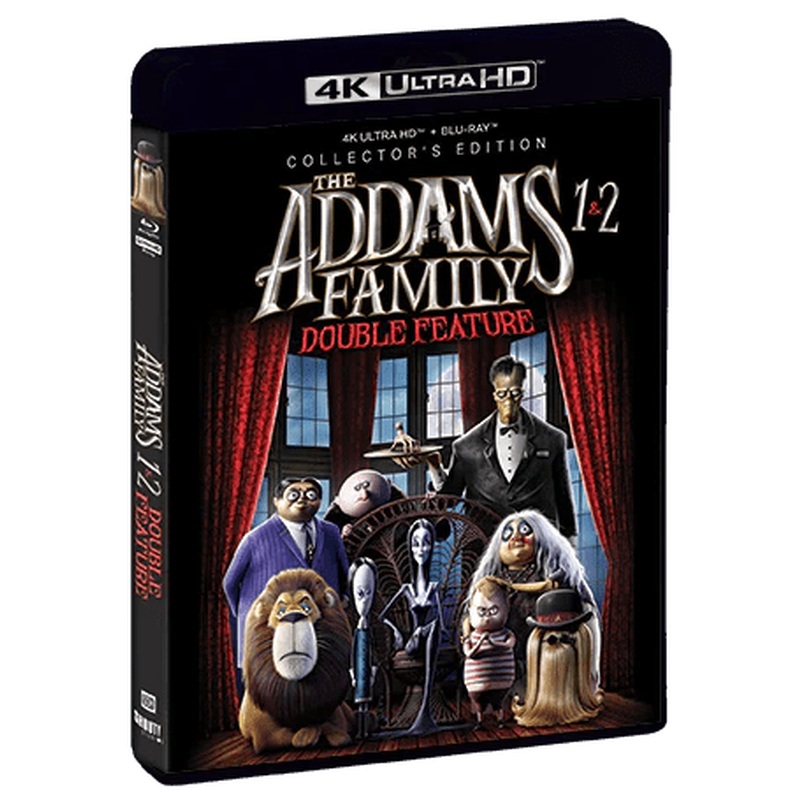 The Addams Family 1 & 2 (2019-2021, 4K UHD) w/SLIP