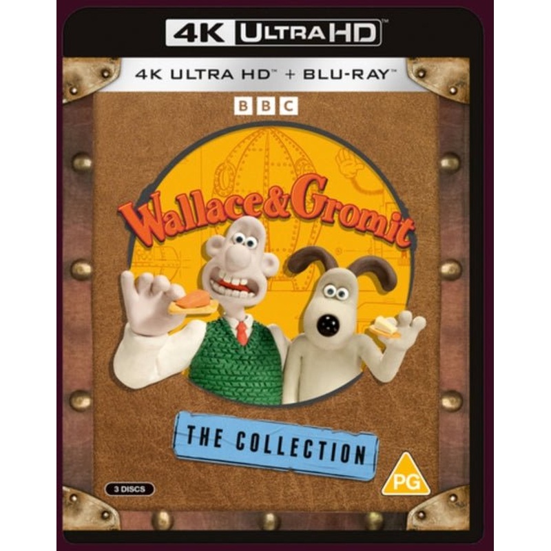 Wallace and Gromit - The Complete Collection (4K UHD, Region Free/B) w/SLIP