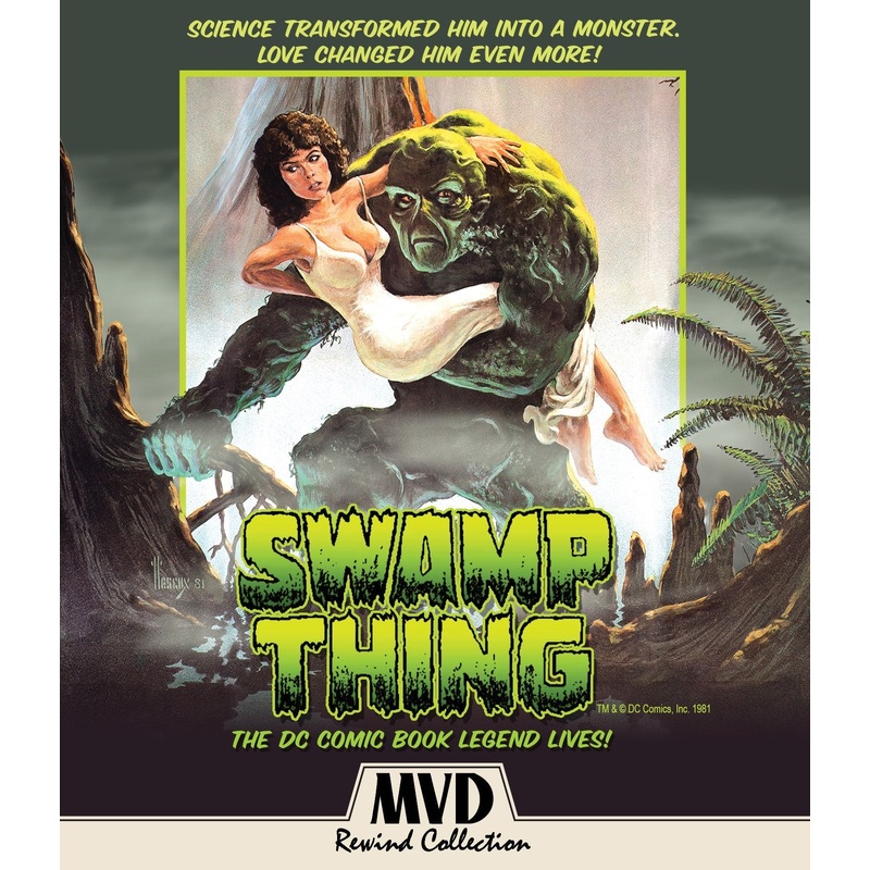 Swamp Thing (Blu-Ray, MVD Rewind) w/SLIP