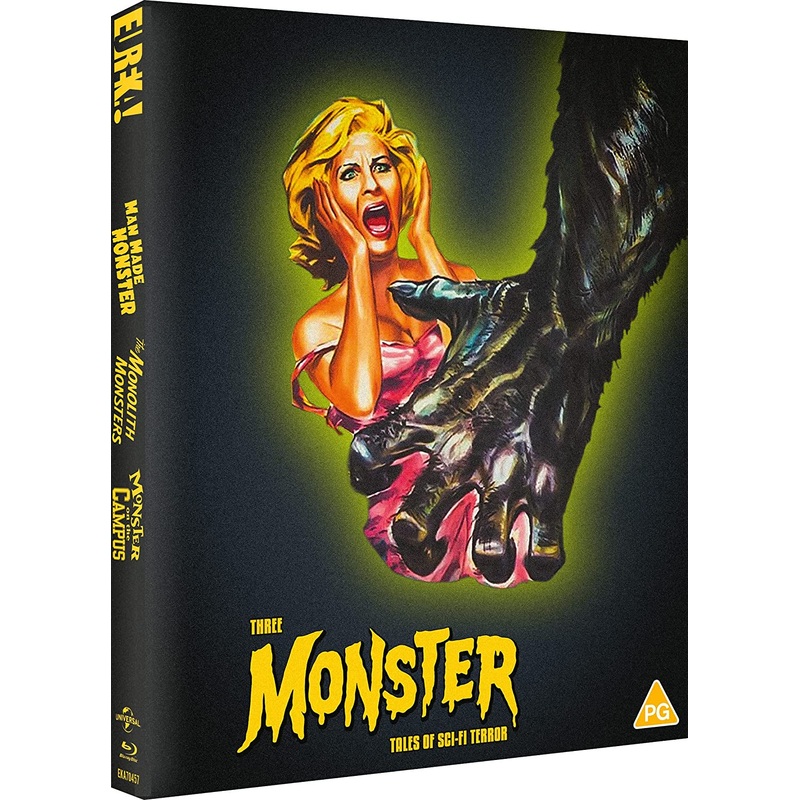 Three Monster Tales of Sci-Fi Terror (Limited Edition, Region B) w/SLIP