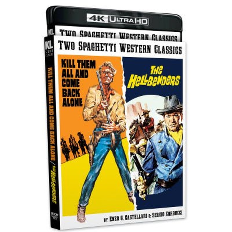 Kill Them All and Come Back Alone / The Hellbenders - Two Spaghetti Western Classics (4K UHD) w/SLIP