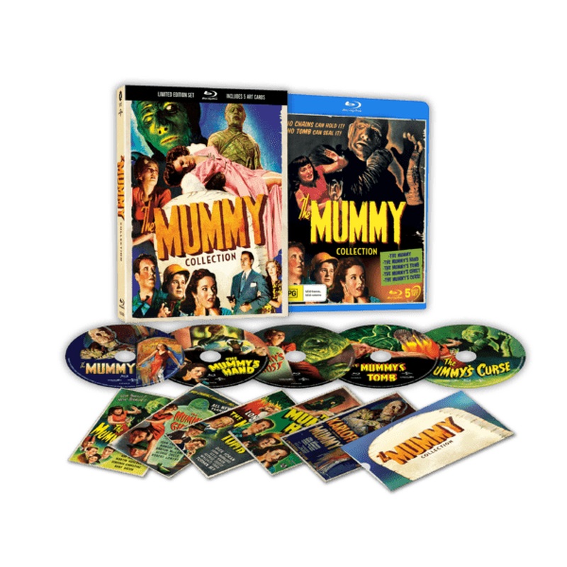 The Mummy Collection (Limited Edition w/Lenticular Hardcase, Region Free)