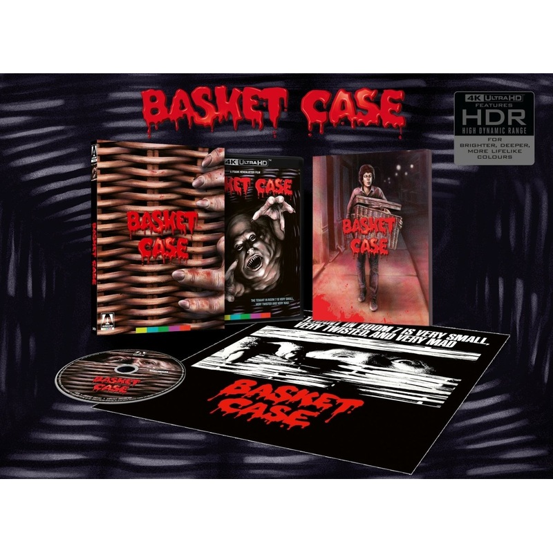 Basket Case (4K UHD, Limited Edition) w/SLIP