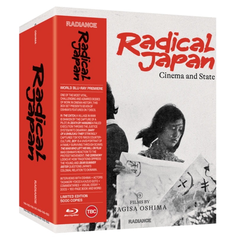 CLOSED PRE-ORDER - Radical Japan: Cinema and State - Nine Films by Nagisa Oshima (Limited Edition, Region Free)