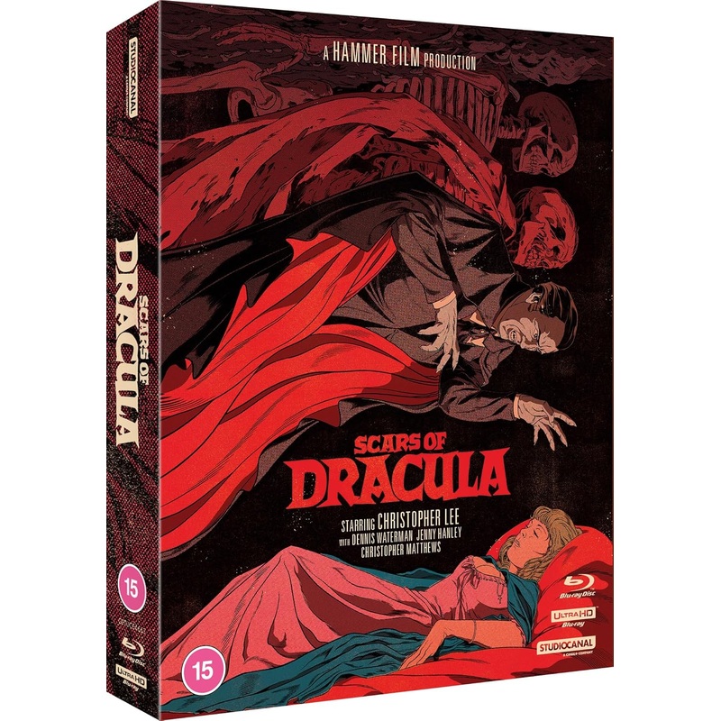 CLOSED PRE-ORDER - Scars of Dracula (4K UHD, Limited Collector's Edition, Region Free/B) *one per customer