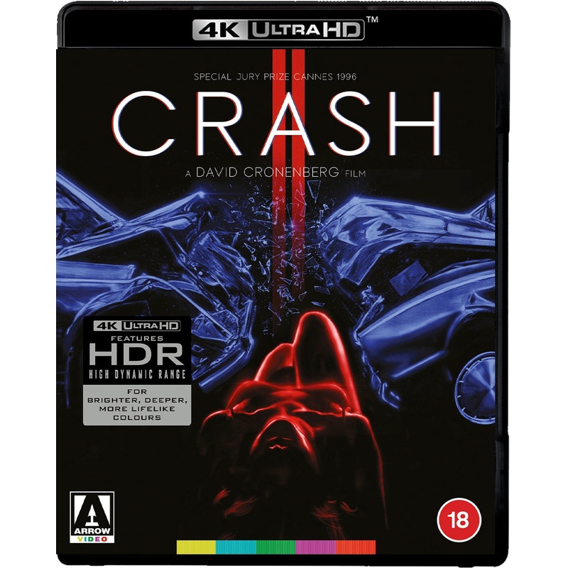 Crash (4K UHD, Arrow UK, Region Free)