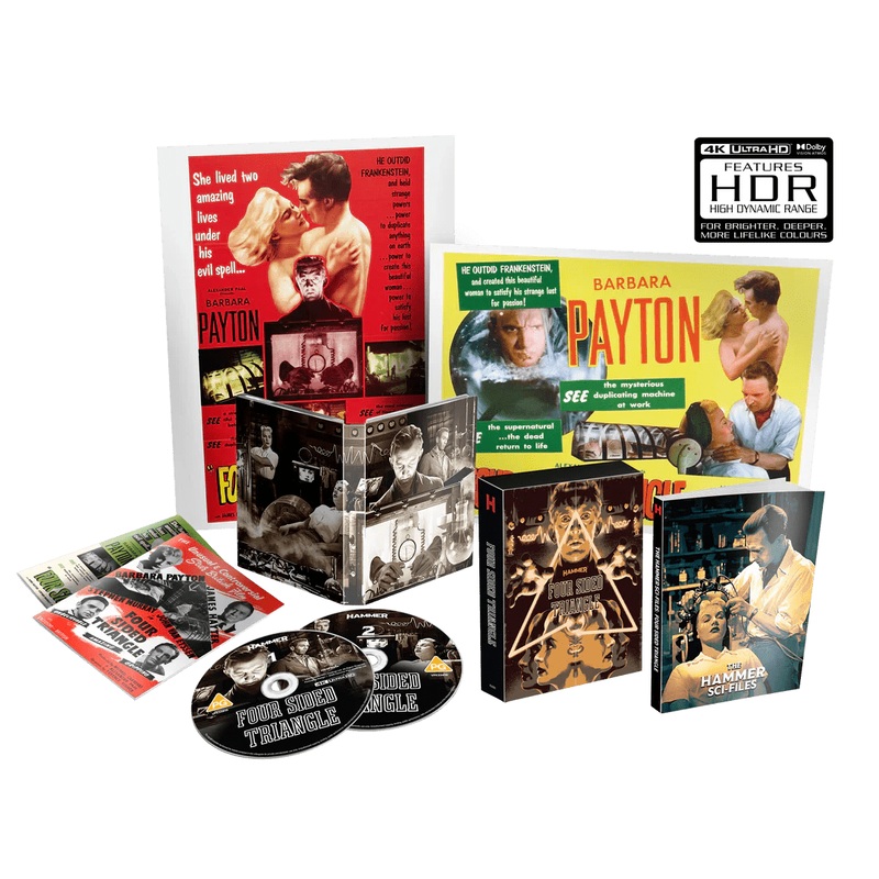 Four Sided Triangle (4K UHD, Limited Collector's Edition, Region Free/B)