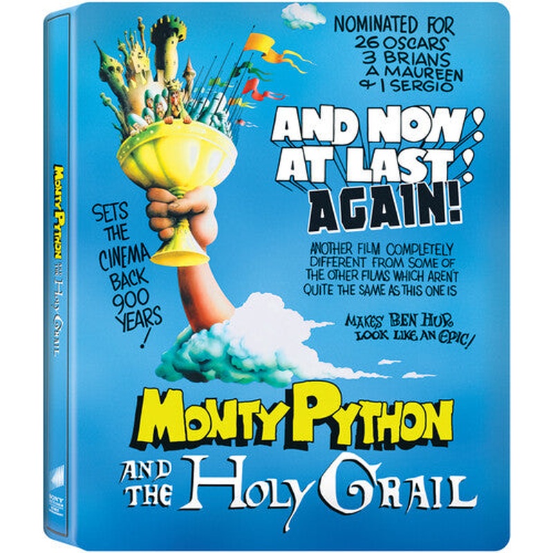 Monty Python and the Holy Grail (4K UHD, 50th Anniversary, Limited Edition Steelbook)