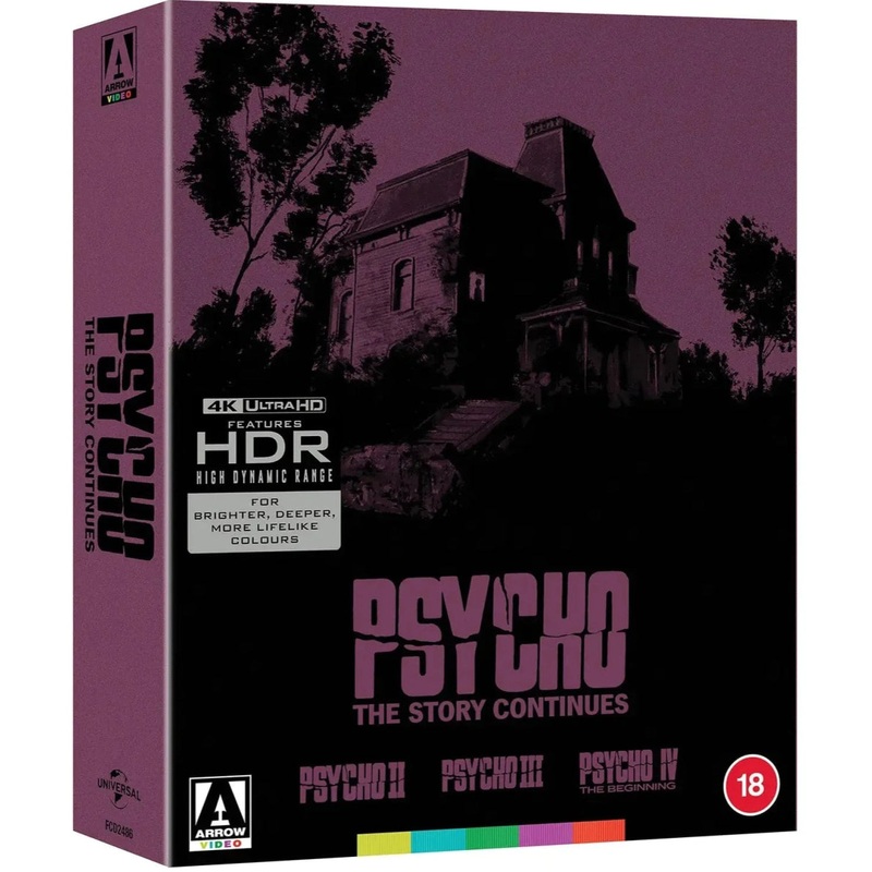 Psycho: The Story Continues (4K UHD, Region Free/B)