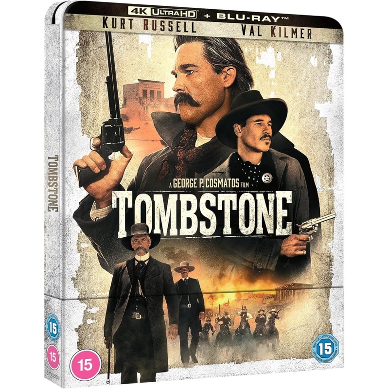 Tombstone (UK 4K UHD, Limited Edition Steelbook, Region Free)