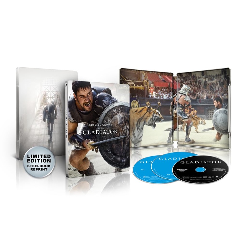 Gladiator (4K UHD, Limited Edition Steelbook Reprint)