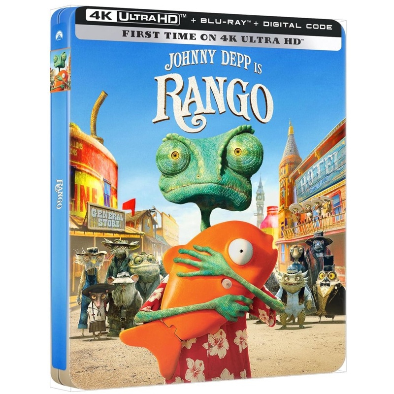 Rango (4K UHD, Limited Edition Steelbook) w/SLIP