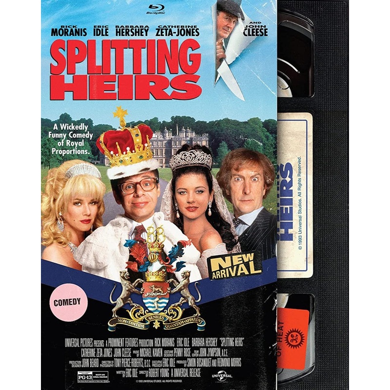 Splitting Heirs w/SLIP (Retro VHS Packaging)