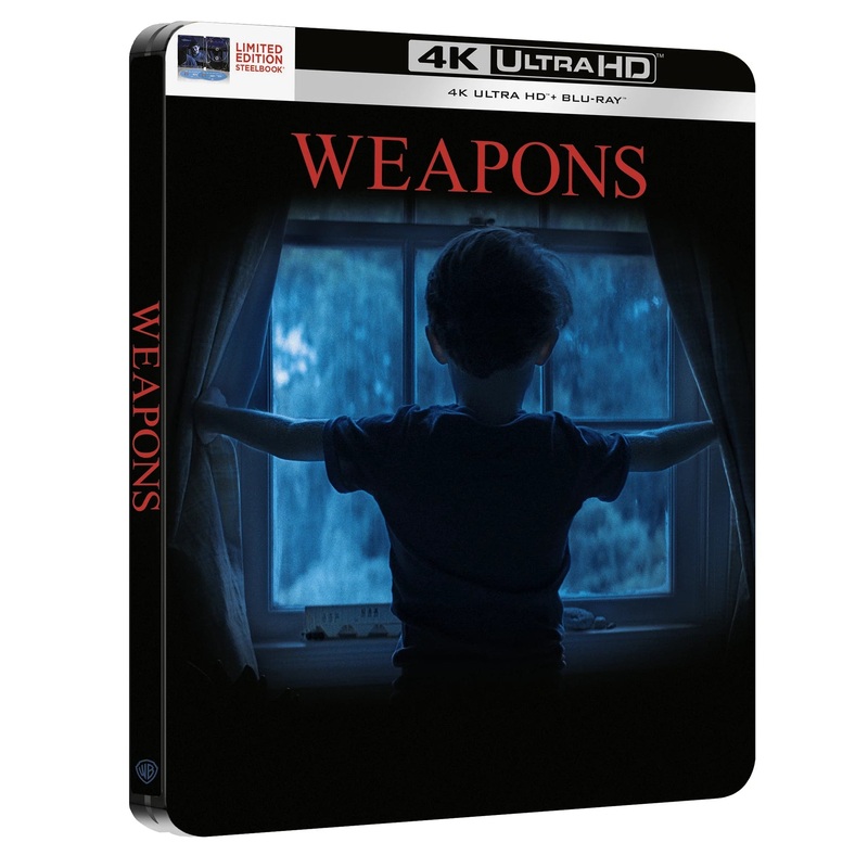 Weapons (4K UHD, UK LE Steelbook, Region Free) *one per customer