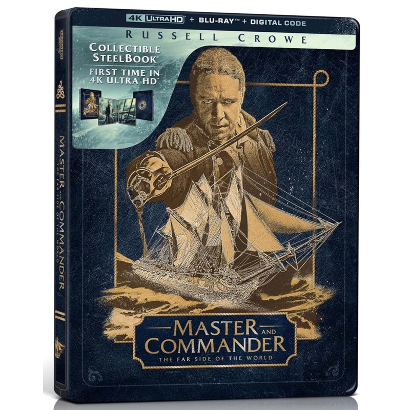 Master and Commander (4K UHD, US LE Steelbook) *One per Customer*