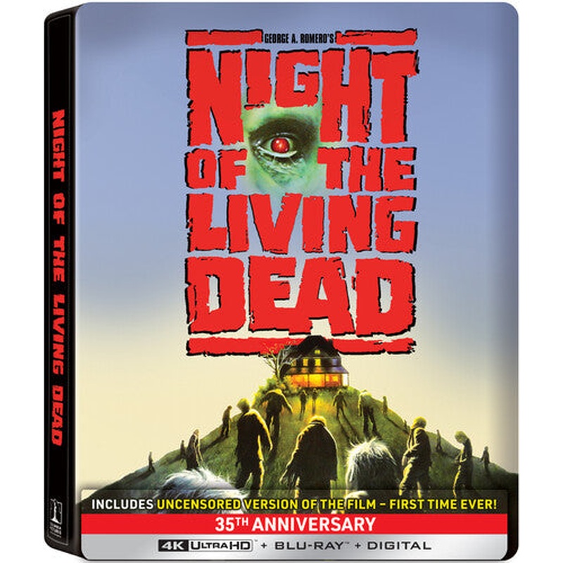 Night of the Living Dead (1990) (4K UHD, 35th Anniversary Steelbook) *ONE PER CUSTOMER