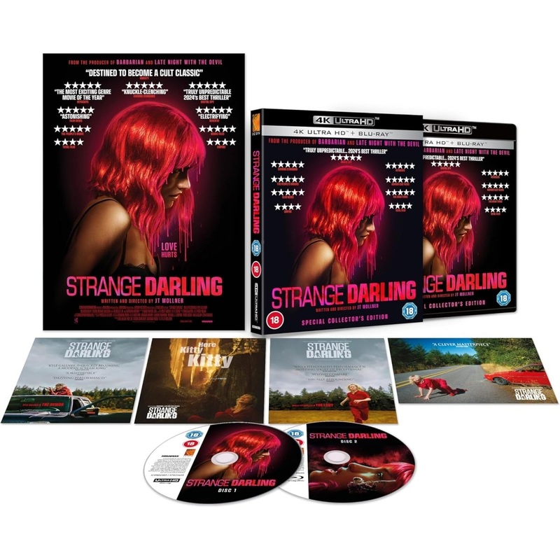 Strange Darling (UK 4K UHD, Region Free/B) w/SLIP