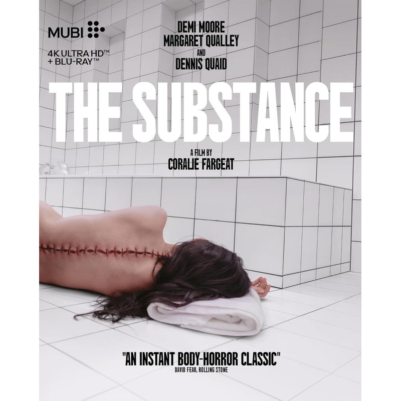The Substance (4K UHD, Mubi) w/SLIP *slips not pristine