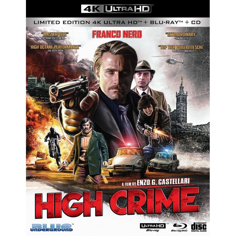 High Crime (4K UHD, 3-Disc Limited Edition) w/SLIP