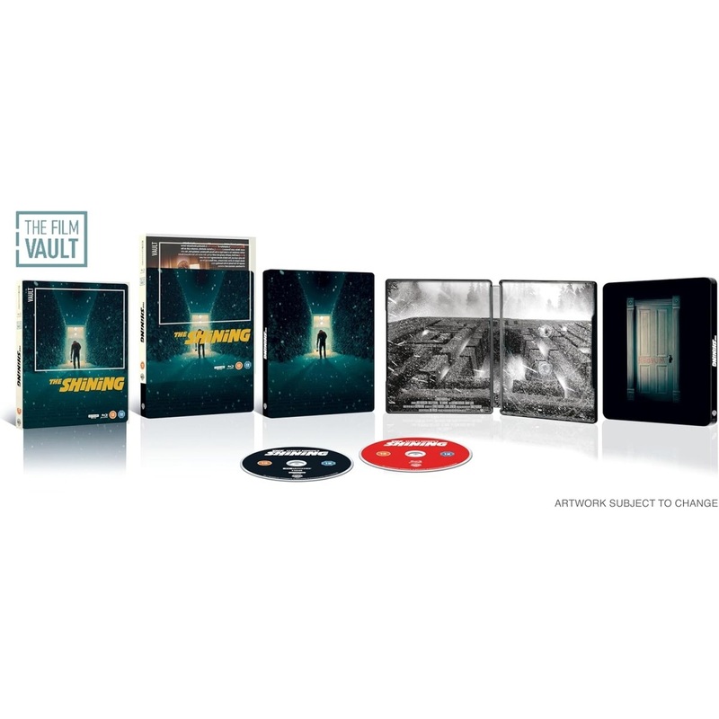 The Shining (UK 4K UHD, Film Vault Limited Edition Steelbook, Region Free) *one per customer*