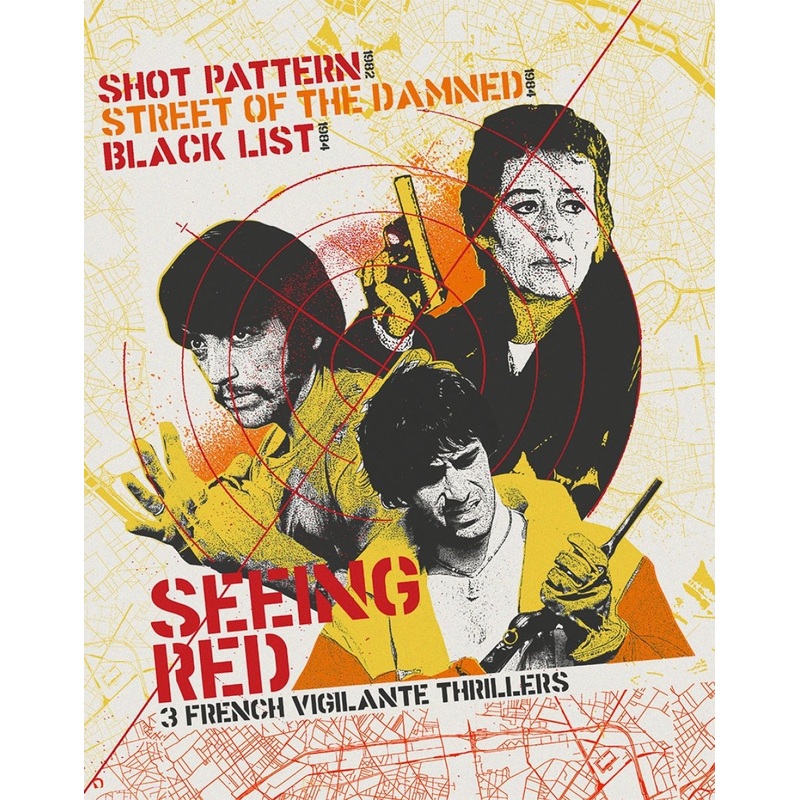 Seeing Red: 3 French Vigilante Thrillers (Limited Edition) w/SLIP