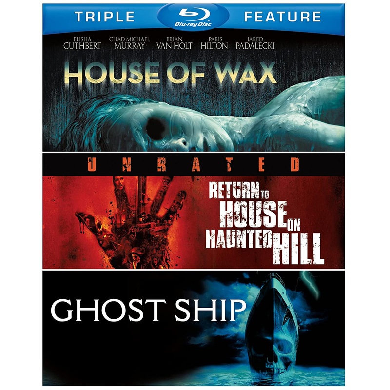 House of Wax / Return to House on Haunted Hill / Ghost Ship Triple Feature