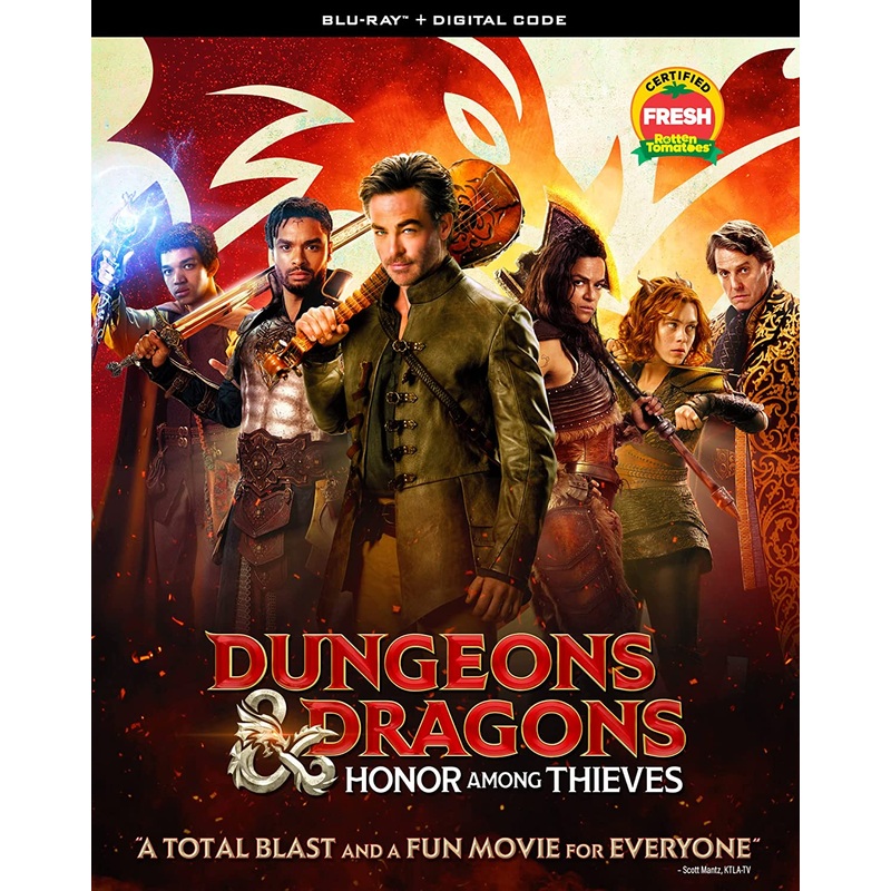 Dungeons & Dragons: Honor Among Thieves (Blu-Ray)