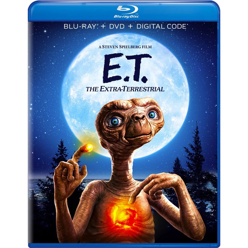 E.T. The Extra-Terrestrial (Blu-Ray, 40th Anniversary Edition) w/SLIP