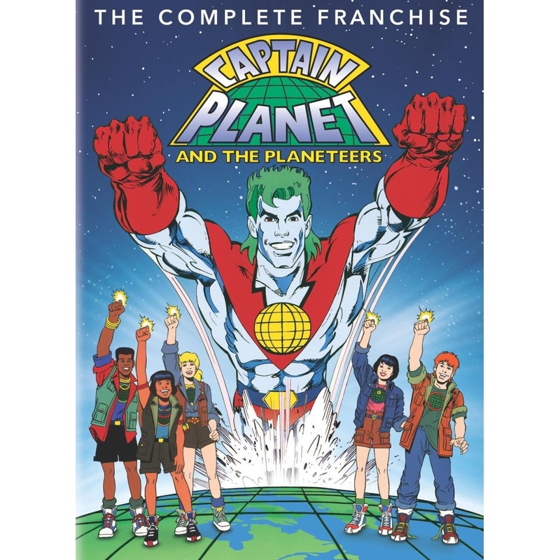 Captain Planet and the Planeteers: The Complete Franchise (DVD) w/SLIP