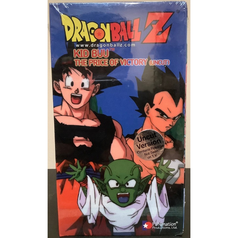 Dragonball Z : Kid Buu The Price Of Victory (Uncut) VHS SEALED