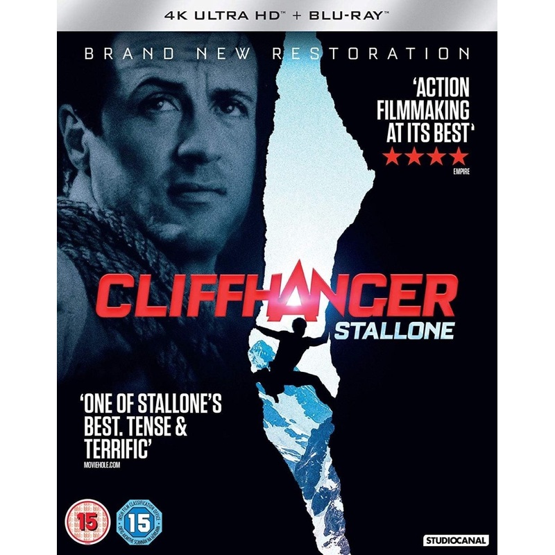 Cliffhanger (4K UHD, Region Free/B) w/SLIP