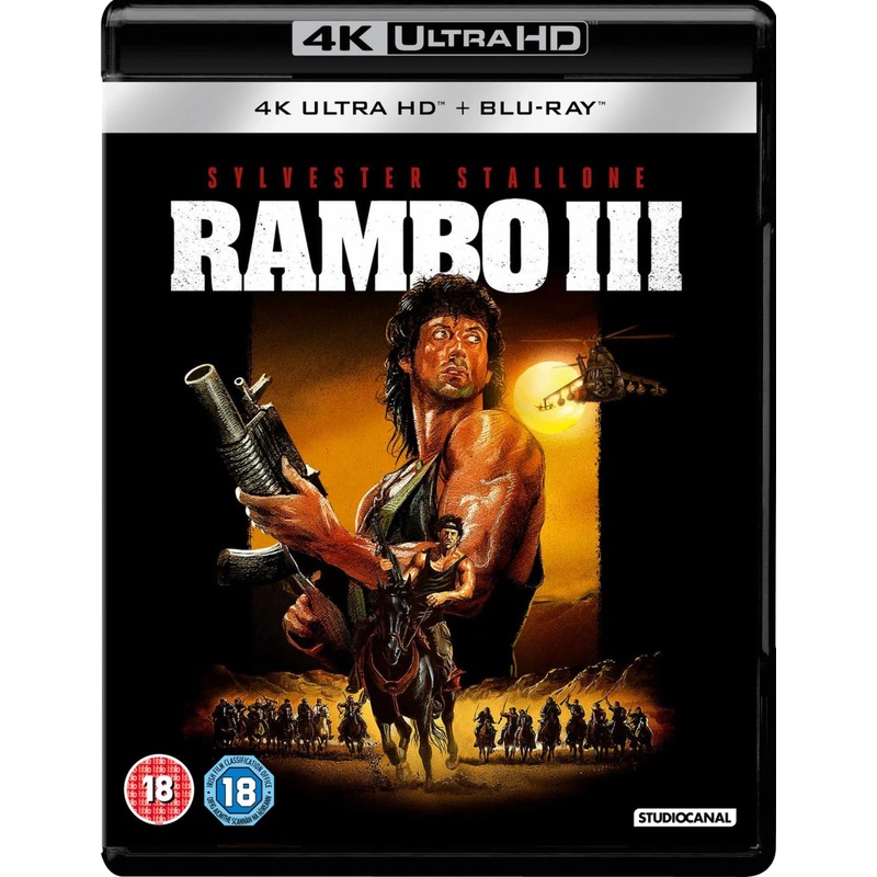 Rambo III (4K UHD, Region Free/B)