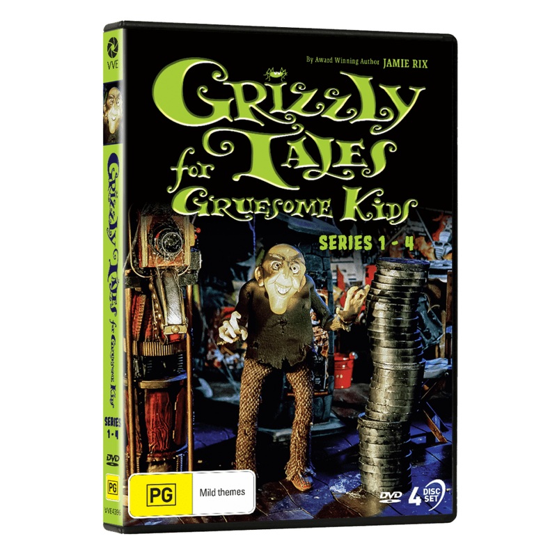 Grizzly Tales for Gruesome Kids: Series 1-4 (DVD, Region Free)