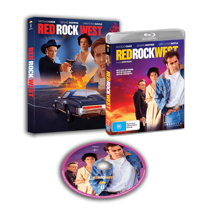 Red Rock West (Region Free) w/SLIP