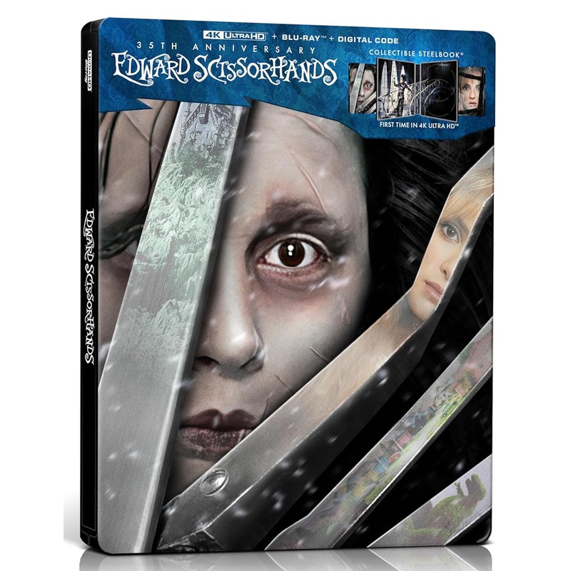 Edward Scissorhands (4K UHD, 35th Anniversary Limited Steelbook)