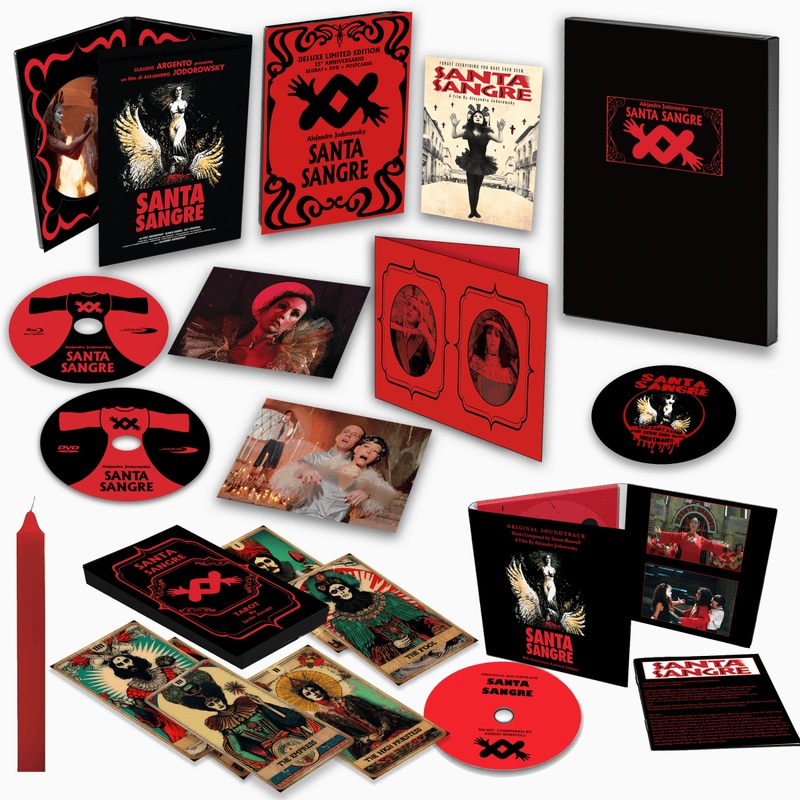Santa Sangre (35th Anniversary Limited Deluxe Edition, Region Free)