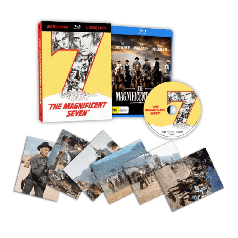The Magnificent Seven (Limited Hardcase Edition, Region Free) w/SLIP