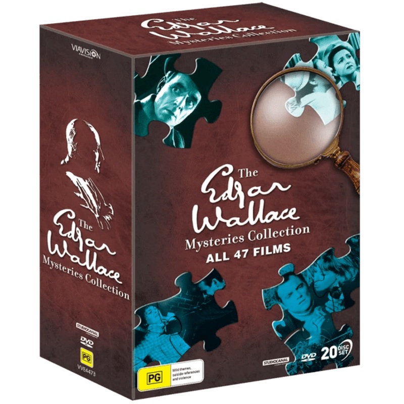 The Edgar Wallace Mysteries Collection: All 47 Films (DVD, Region Free)