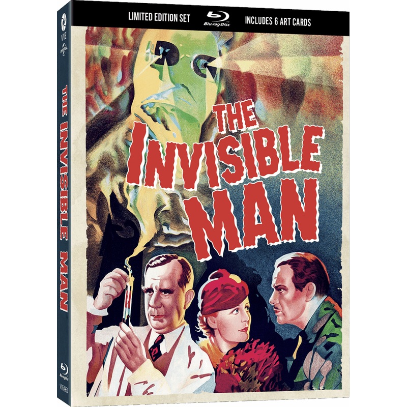 The Invisible Man (Limited Edition w/Lenticular Hardcase, Region Free)