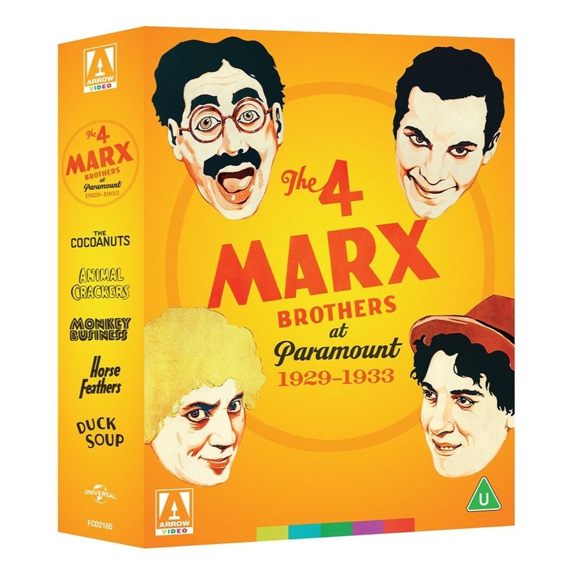 The 4 Marx Brothers at Paramount: 1929-1933 (Region B)