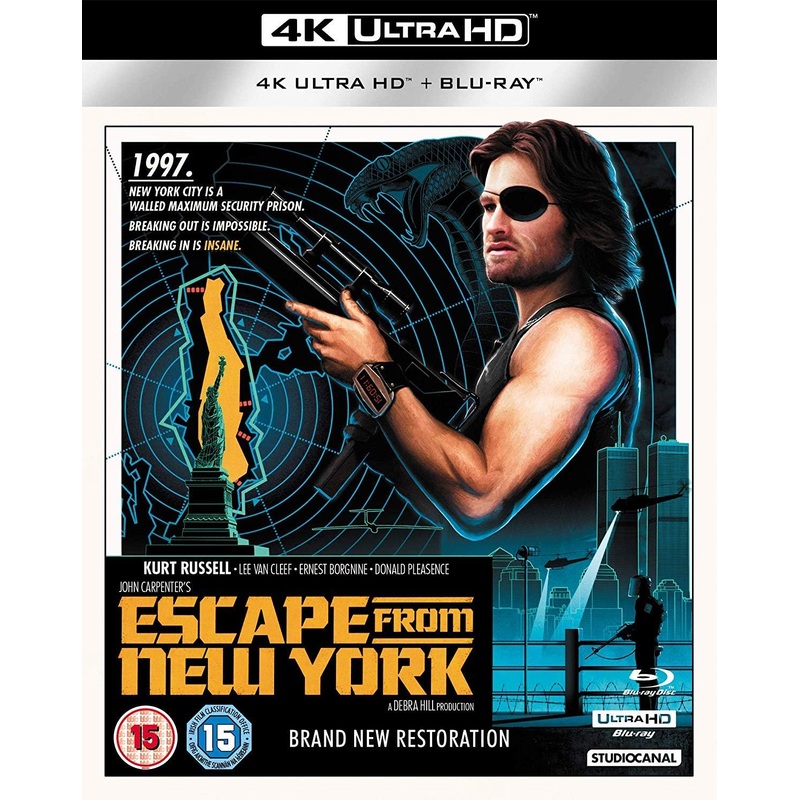 Escape from New York (4K UHD, Region B)