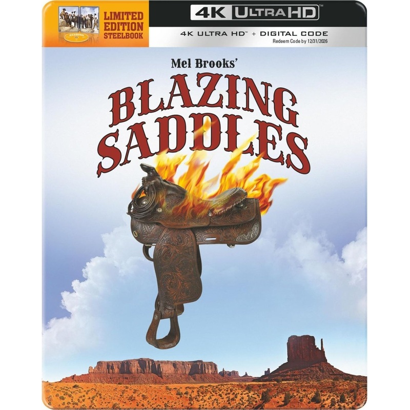 Blazing Saddles (4K UHD, Limited Edition Steelbook)