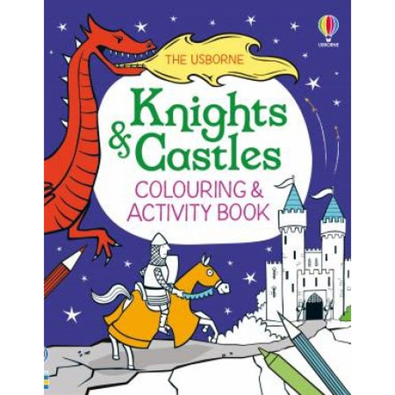 Knights & Castles Colouring & Activity Book