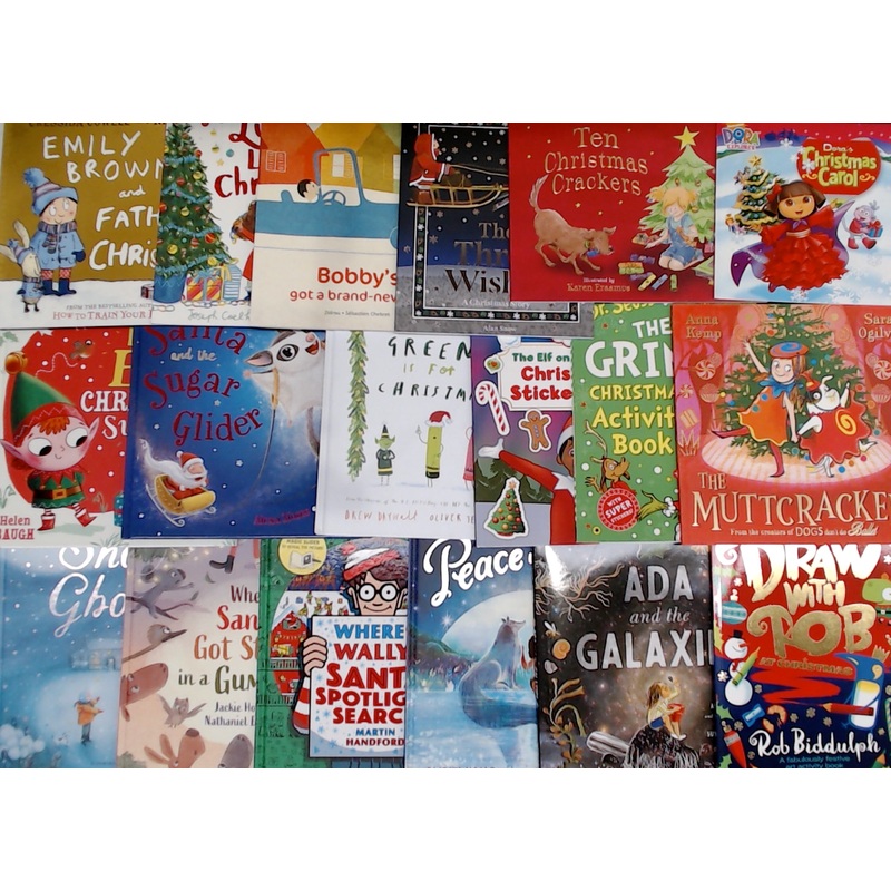 Christmas Themed Picture & Activity Bargain Book Box