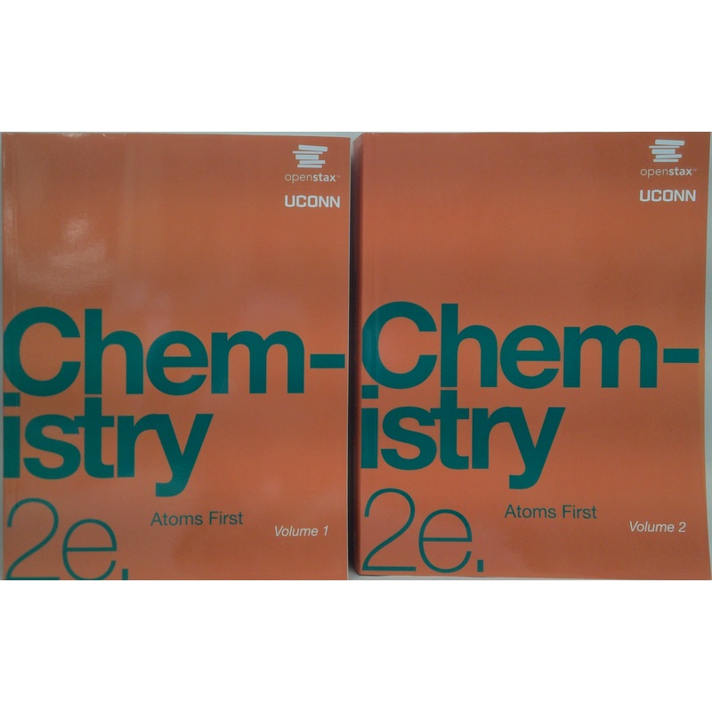 Chemistry: Atoms First 2e (Volumes 1 and 2)