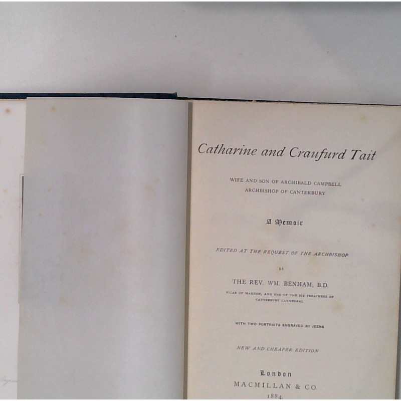 Catharine And Craufurd Tait: A Memoir