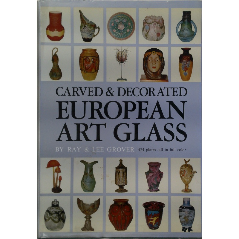 Carved & Decorated European Art Glass